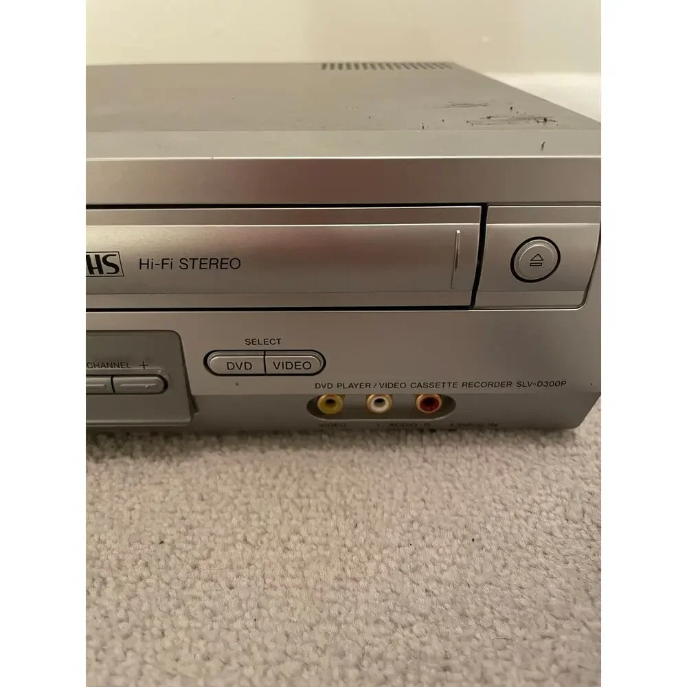 Sony SLV-D300P DVD/VHS Player Tested movie film tv tape